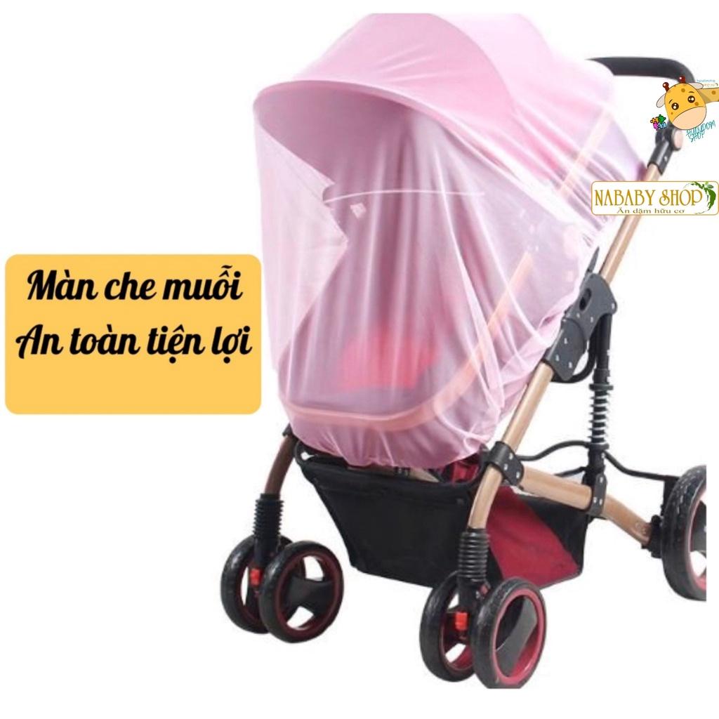 Màn che muỗi trùm xe đẩy cho bé, an toàn tiện dụng