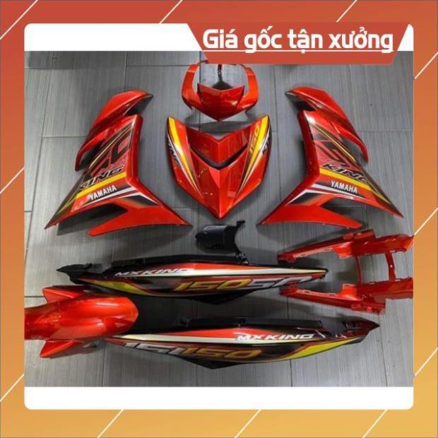 Tem rời exciter 150 King đỏ đen 3 lớp ko bay màu