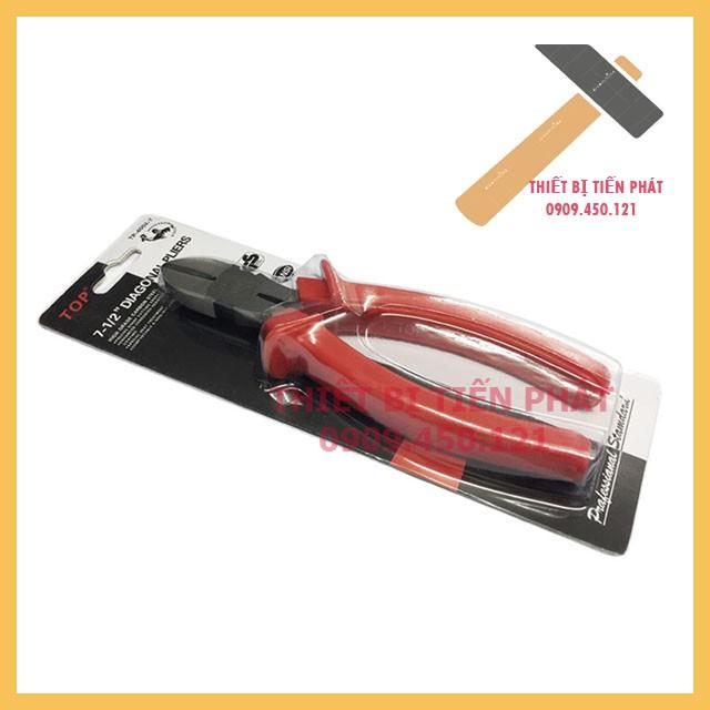 Kềm Cắt, Kìm Cắt 7'' , 6" Cán Đỏ Top Mã TP-4002-7 Với Chất Liệu Thép Tốt.