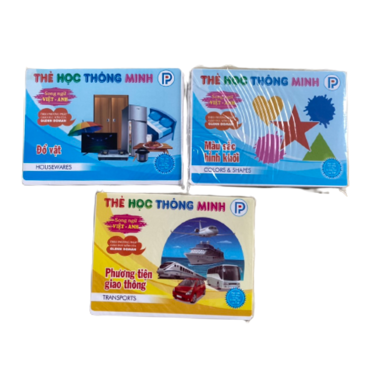 Thẻ Học FlashCard Thông Minh Song Ngữ 15 Chủ Đề Thẻ To