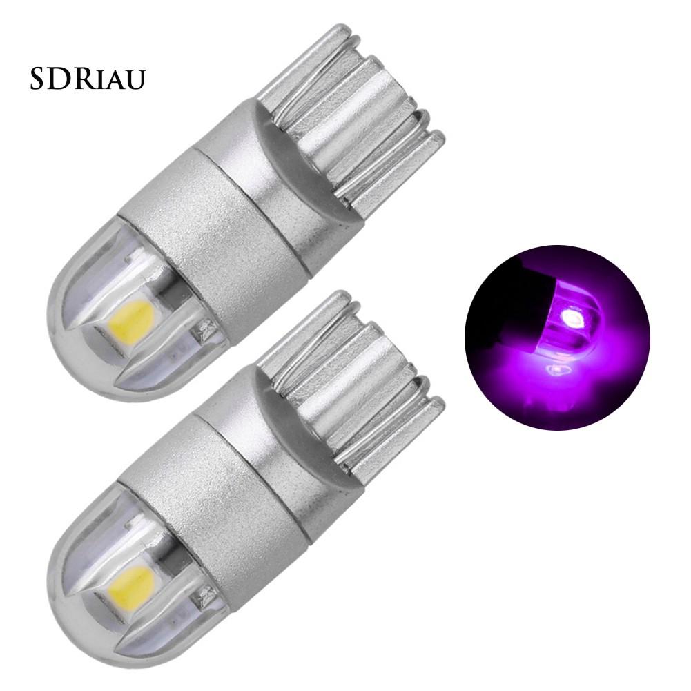 Bộ 2 đèn LED T10 3030 12V 0.84W siêu sáng thay thế đa năng dành cho xe hơi