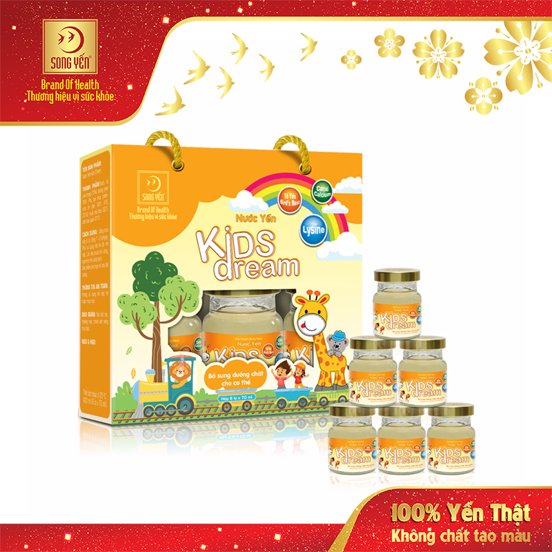 Nước Yến Dành Cho Trẻ Em Kids Lysine - Yến Sào Song Yến