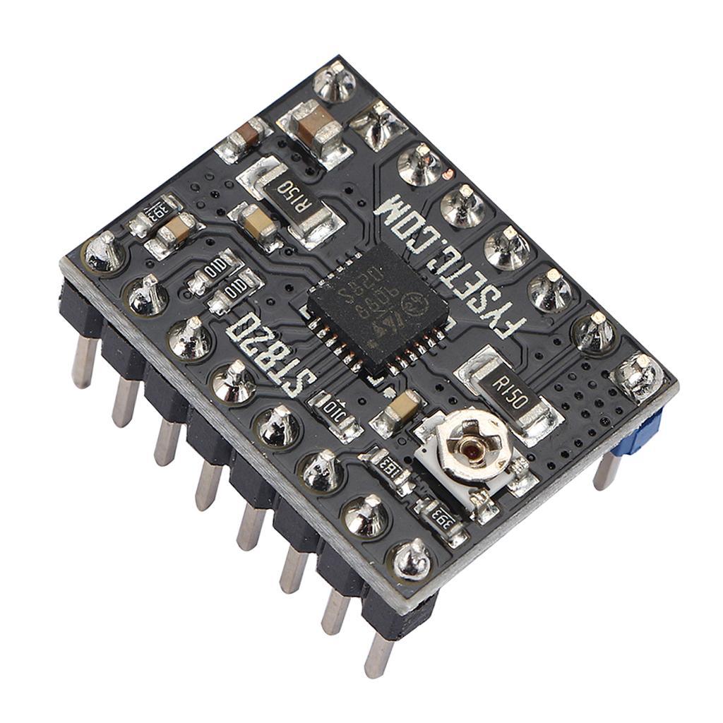 High Quality Stepper Motor Driver Module ST820 with Heat Sink for 3D Printer with Peak Current 2.5A