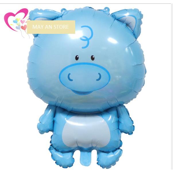 Bong bóng hình HEO CON dễ thương- Bong bóng trang trí