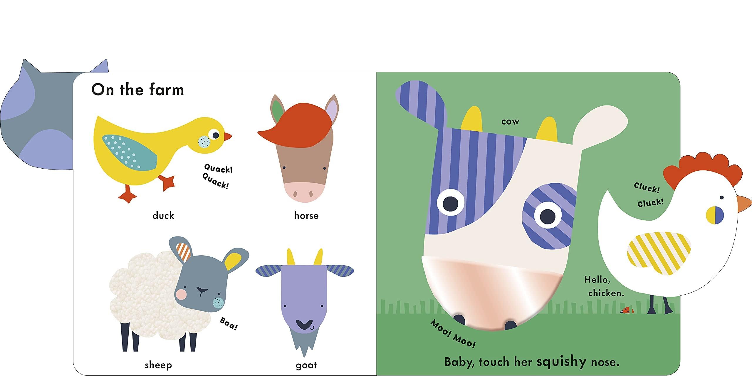 Sách ngoại văn: Baby Touch - Animals Tab Book