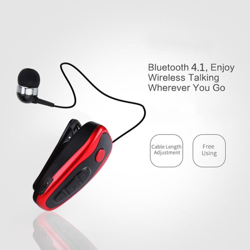 Q7 Bluetooth Không Dây-Tương Thích 4.1 Tai Nghe Báo Rung Mặc Kẹp Tai Nghe Chụp Tai Không Dây Tai Nghe Chụp Tai Earsets Có Mic Mini Di Động - White Silver