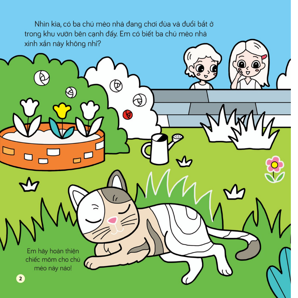 Tô Màu Khám Phá Thế Giới- Những Chú Mèo