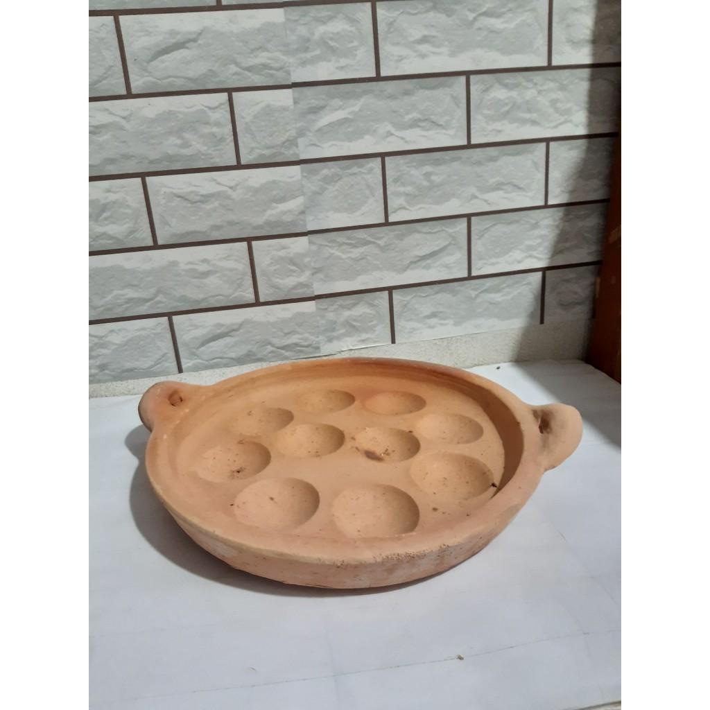 Khuôn đất bánh khọt 10 lổ