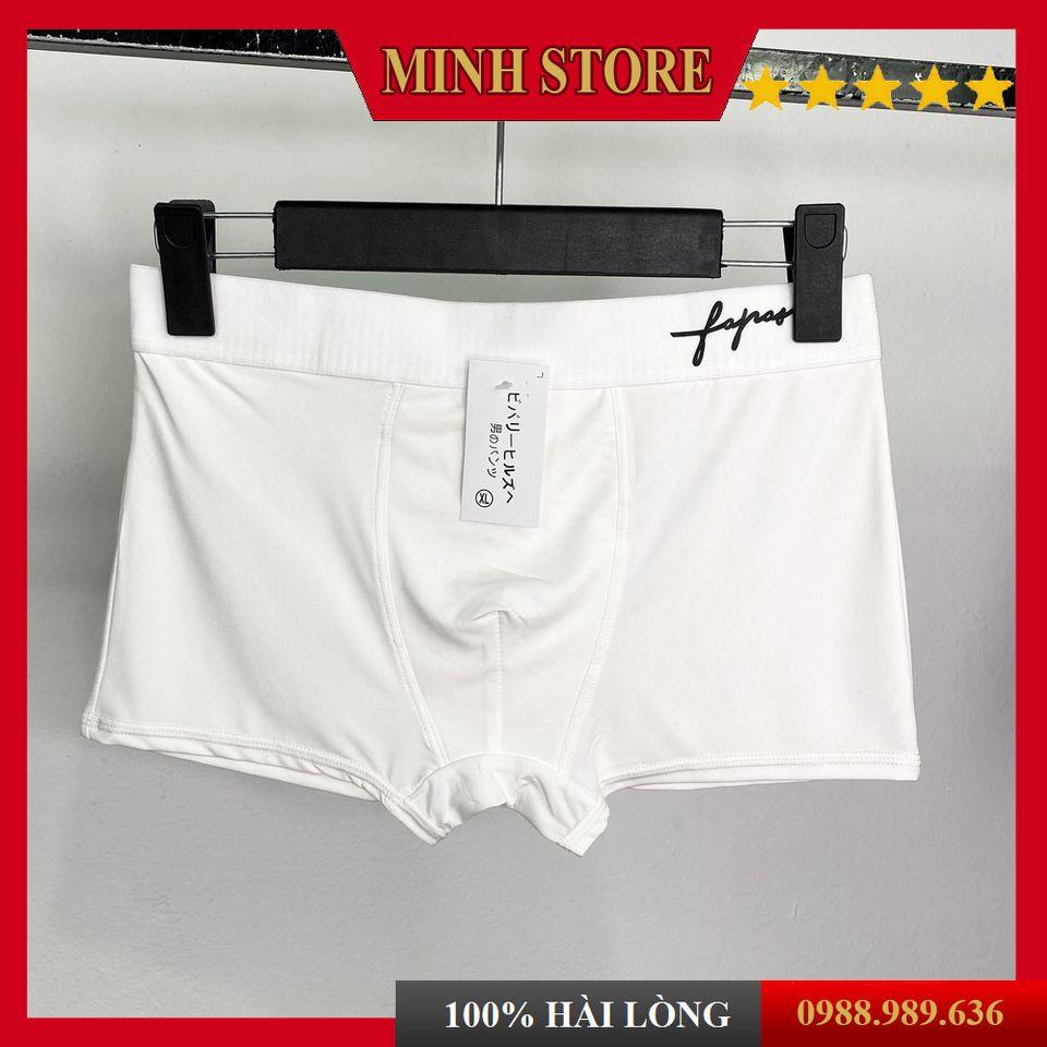 Quần Lót Nam boxer cao cấp co dãn 4 chiều, Quần Sịp Đùi nam cotton thun lạnh kháng khuẩn SD07 - MINHSTORE