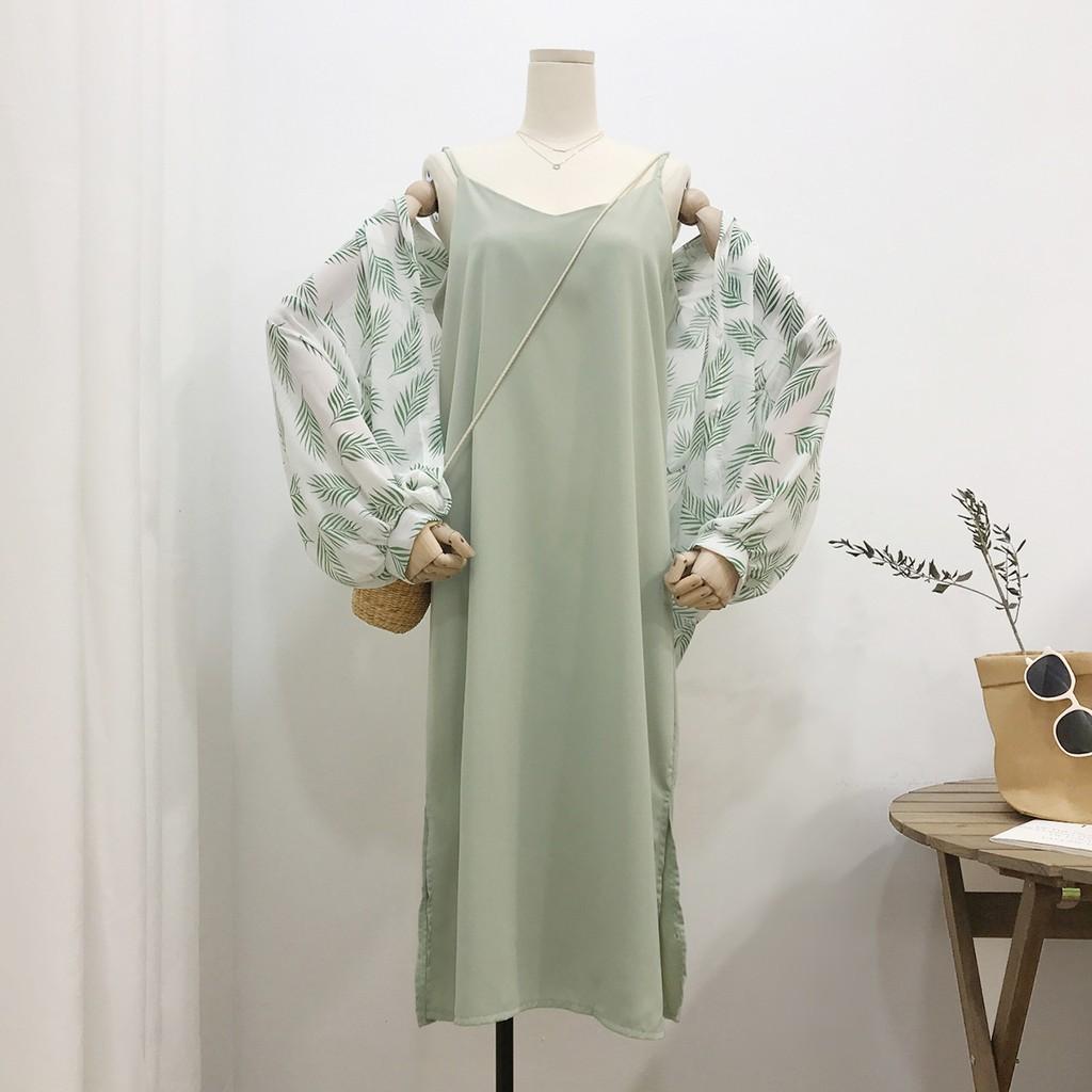 VÁY HAI DÂY FULL MÀU