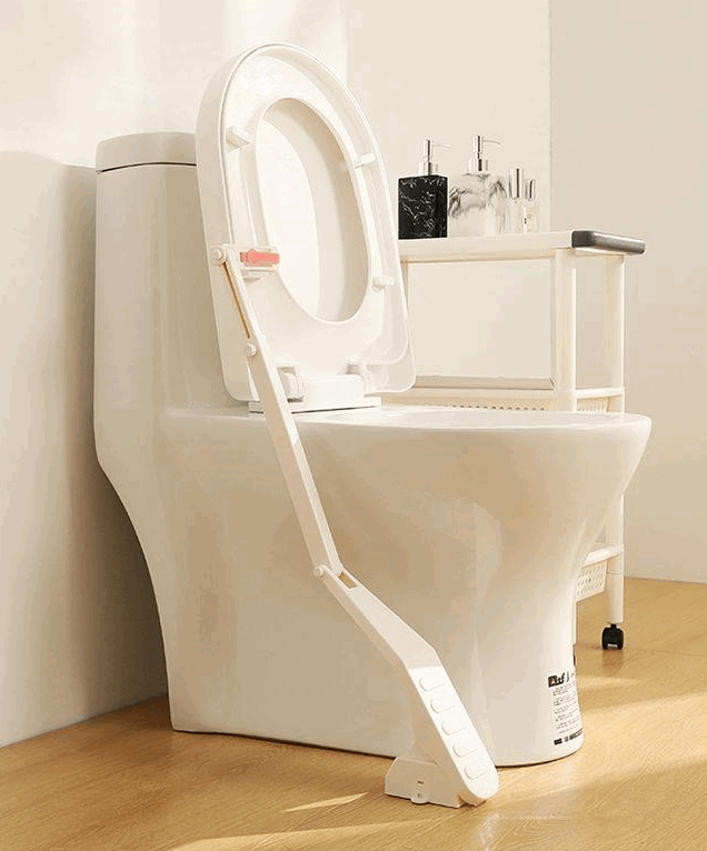 Bàn đạp nâng hạ bằng chân lắp đặt nắp bồn cầu vệ sinh tiện lợi TOILET Hygienic