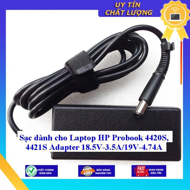 Sạc dùng cho Laptop HP Probook 4420S, 4421S Adapter 18.5V-3.5A/19V-4.74A - Hàng chính hãng  MIAC139