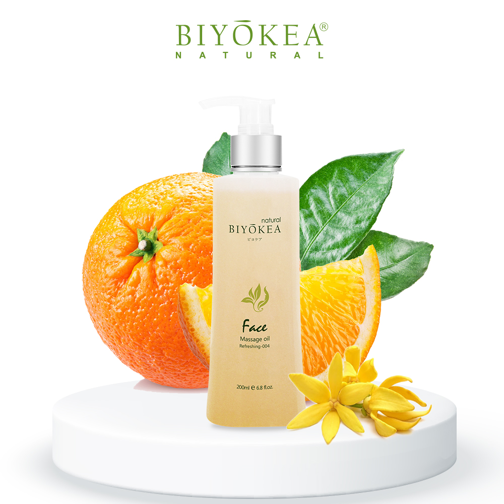 Dầu Massage Mặt Biyokea - Refreshing - M004 (Làm mới) - 200ml