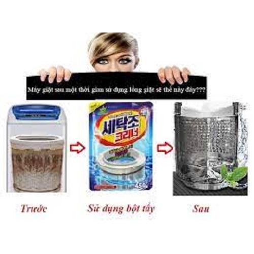 Bột tẩy, vệ sinh lồng máy giặc Hàn Quốc
