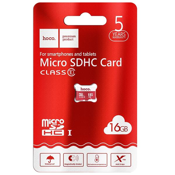 Thẻ Nhớ Micro SD Hoco 16GB Class 10 - Hàng chính hãng