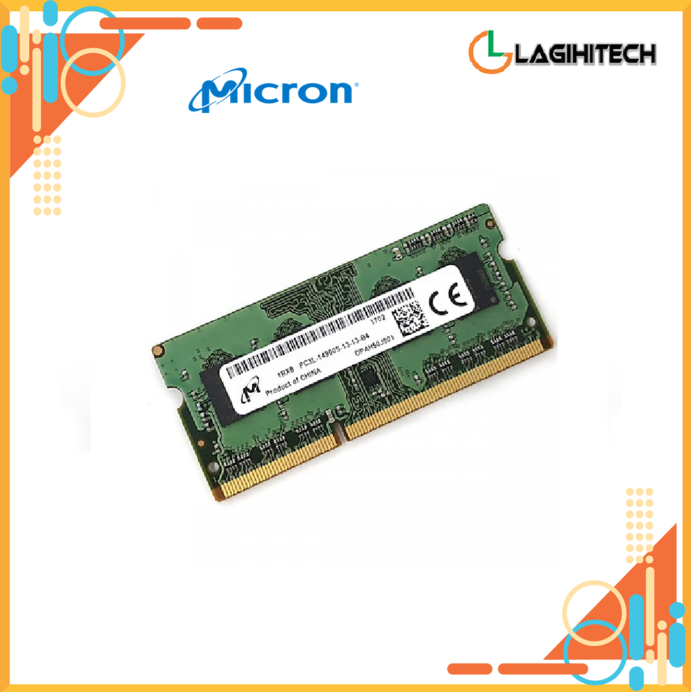 Bộ nhớ ram máy tính 1866 Micron 8GB MT16KTF1G64HZ - Hàng Nhập Khẩu