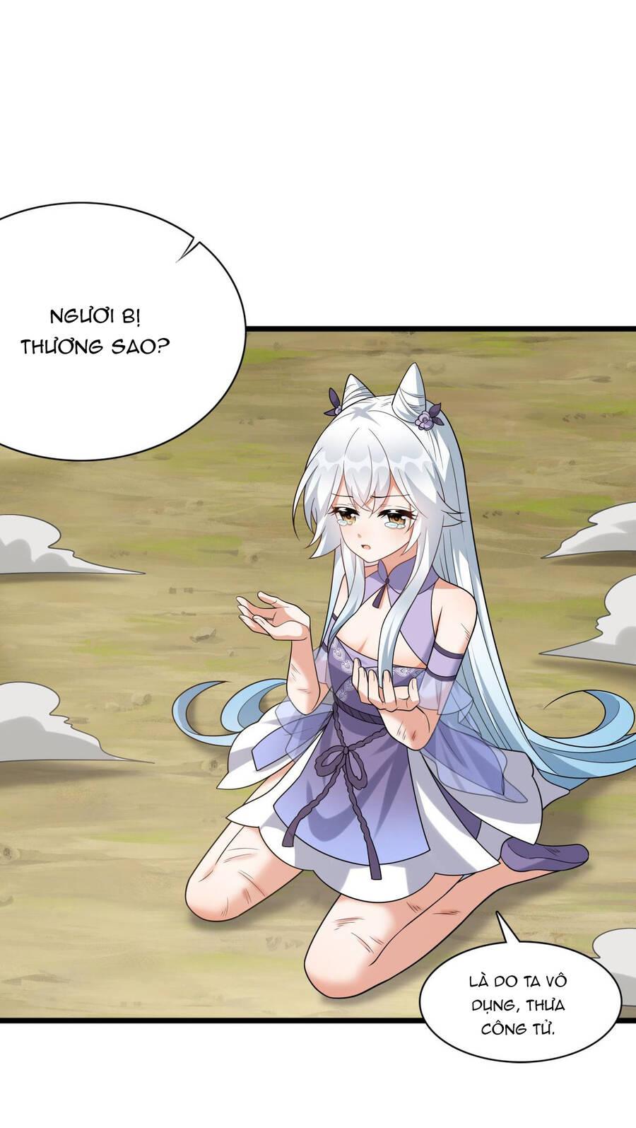 ta nuôi nữ đế phản diện thành yandere chapter 8 23