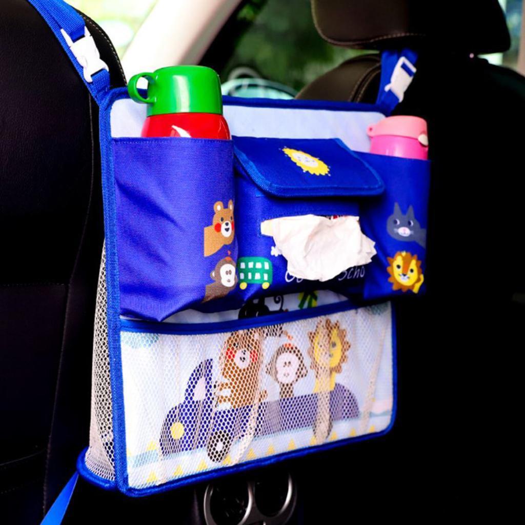 Auto Seat Back Multi-Pocket Storage Bag Organizer Holder Hanger