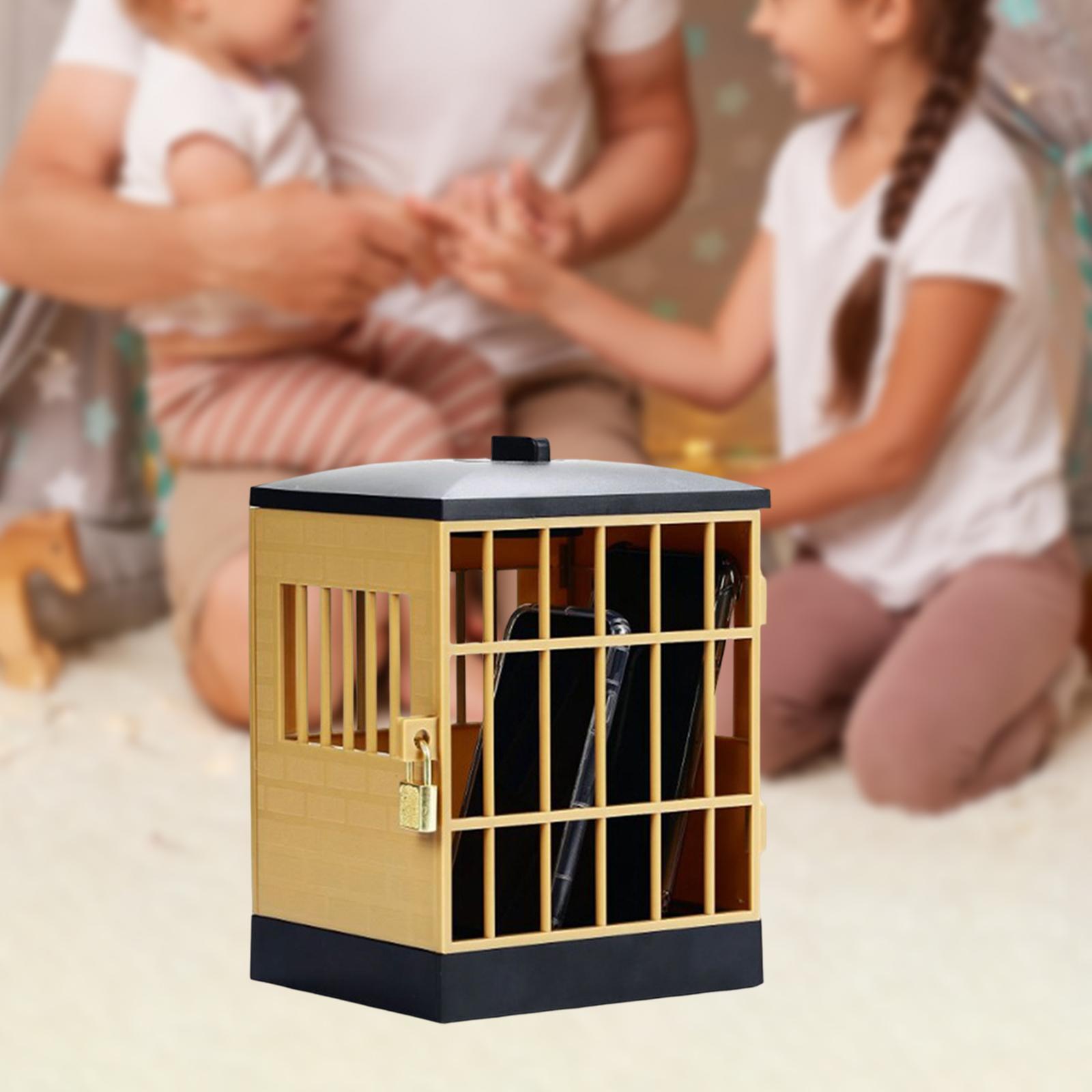 Phone Lock Box Jail Prison Gift Gadget Novelty for Cell Phones Kids Adults