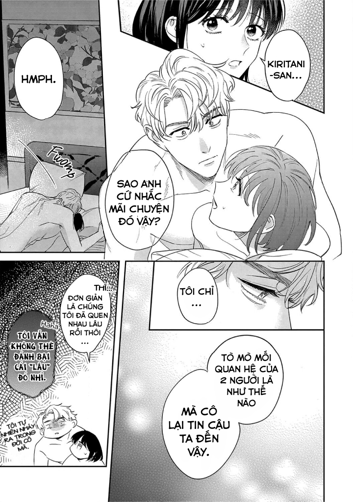 tôi không thể chỉ biết yêu thôi - cấp trên hay soi mói và cấp dưới nghiện mùi chapter 8.2 9