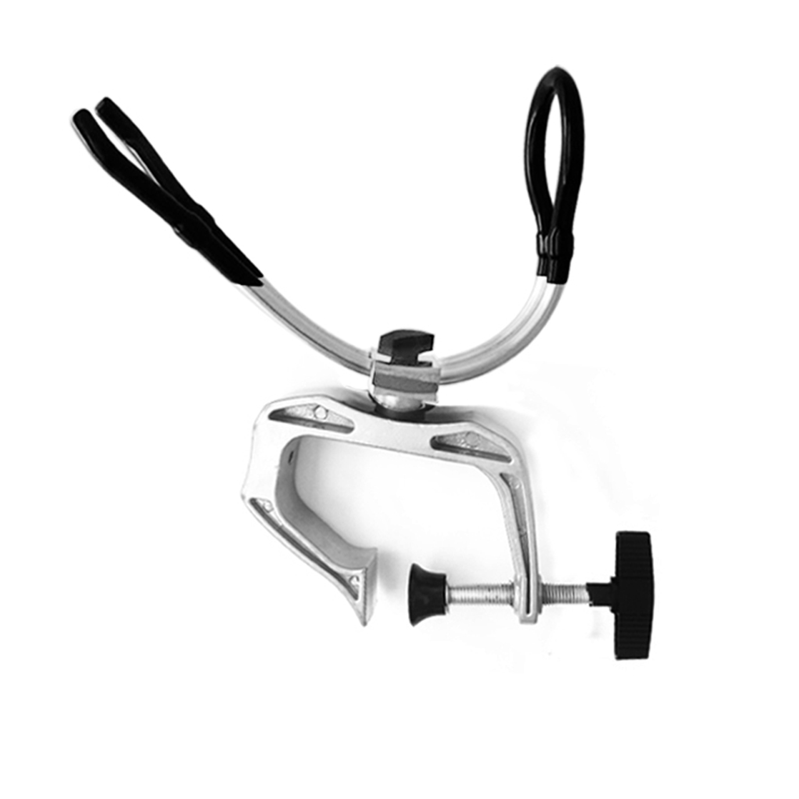 Giá đỡ cần câu được làm bằng nhôm cường độ cao với vít chịu lực bằng thép để gắn kẹp G