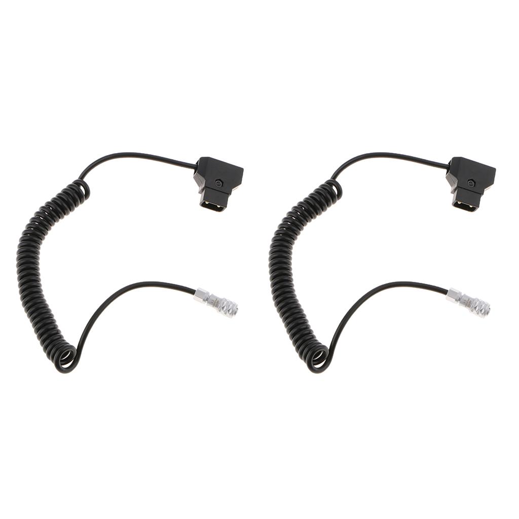 Phép Màu Sáng 2X D-tập Điện Dây Cuộn Cáp Dây W/Phân Cực Ngược Bảo Vệ cho BMPCC 4 k