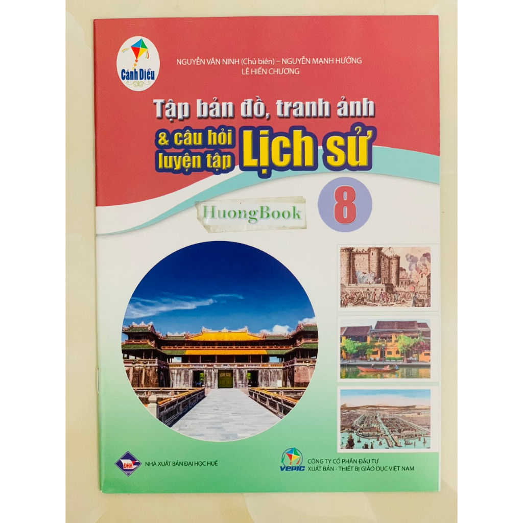 Sách - Tập bản đồ tranh ảnh & câu hỏi luyện tập Lịch sử 8