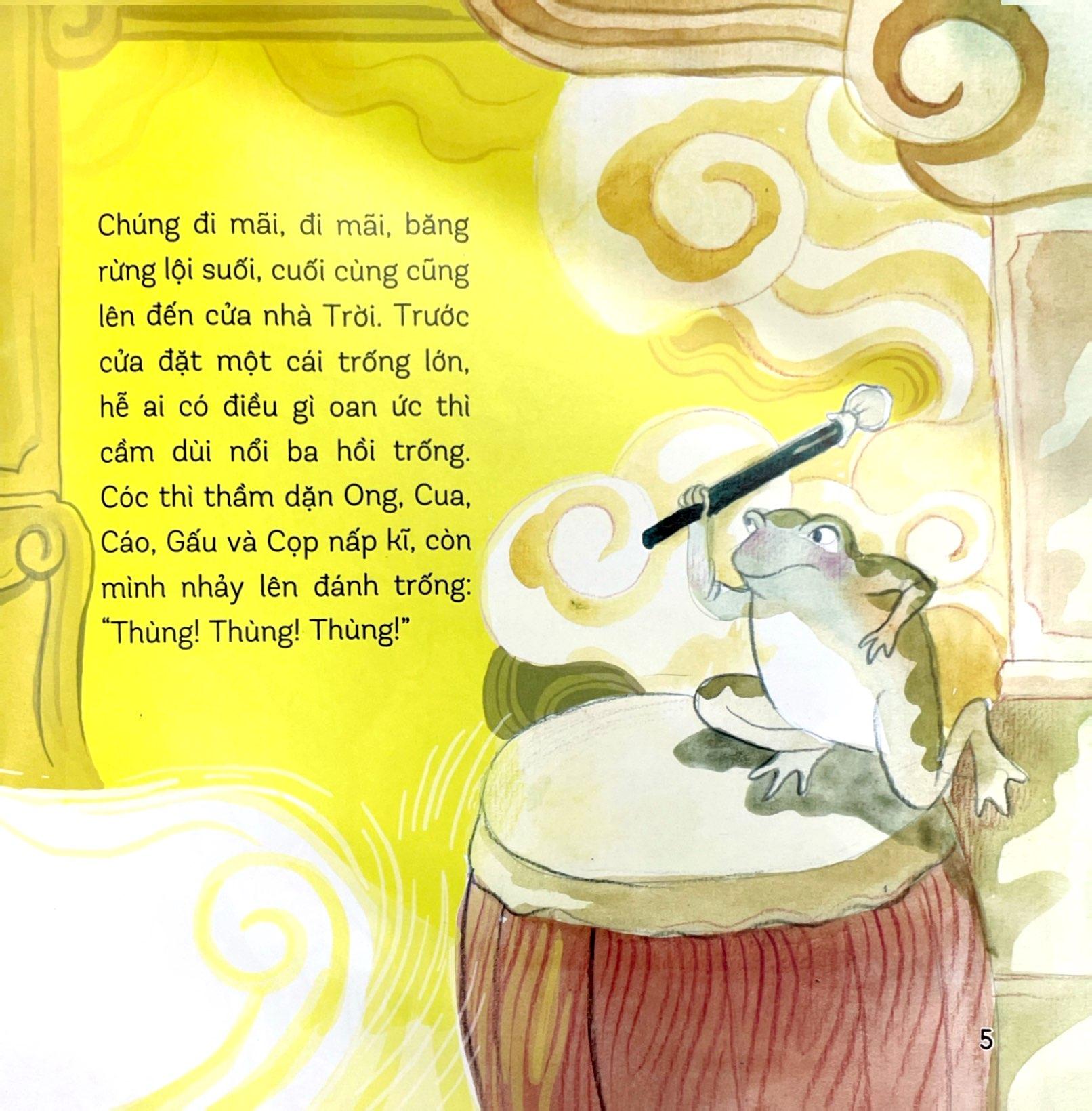 Truyện Tranh Cổ Tích Việt Nam - Cóc Kiện Trời