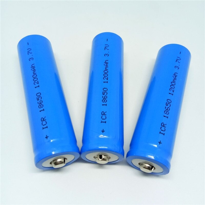 Pin 18650 3.7V 1200mAh Lion Lithium ICR (Đầu Mũi Nhọn) Gắn Đồ Chơi/ Đèn Pin Sạc/ Thay Thế Pin Đèn Xe Đạp Mai Lee