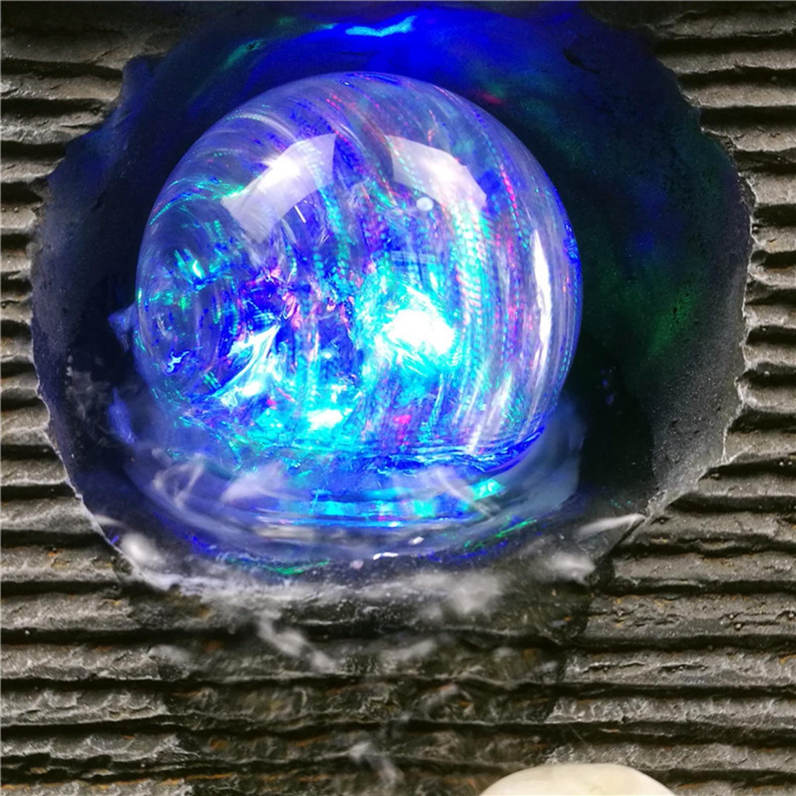 Resin Statues Tabletop Water Fountain for Relaxation Decoration