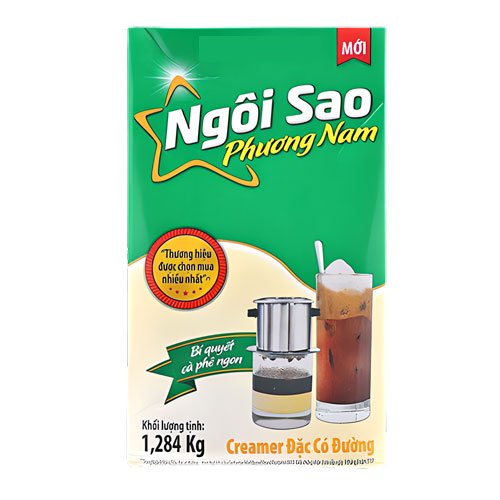 Sữa đặc có đường Ngôi Sao Phương Nam - Hộp giấy 1 lít