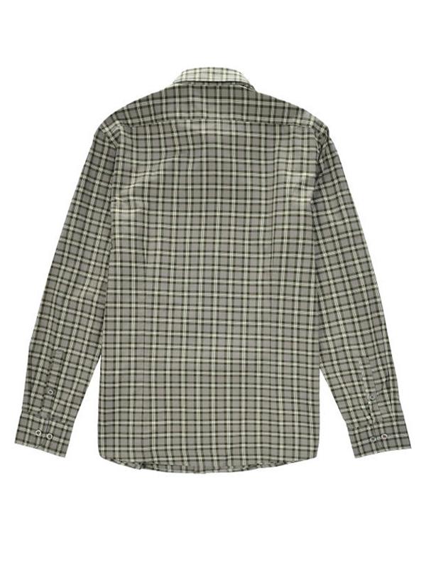 Áo Sơ Mi Nam Poplin SLim Fit Plaid Shirt - SIZE 100