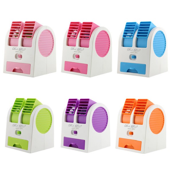 Quạt điều hòa mini khay đá loại 2 cửa