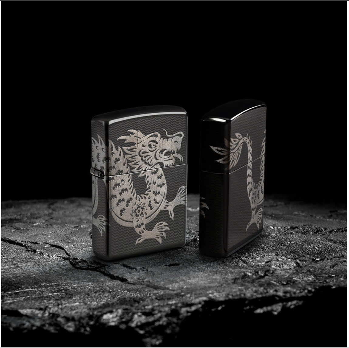 Bật lửa Zippo 46260 Lucky Dragon Design - Chính hãng 100%
