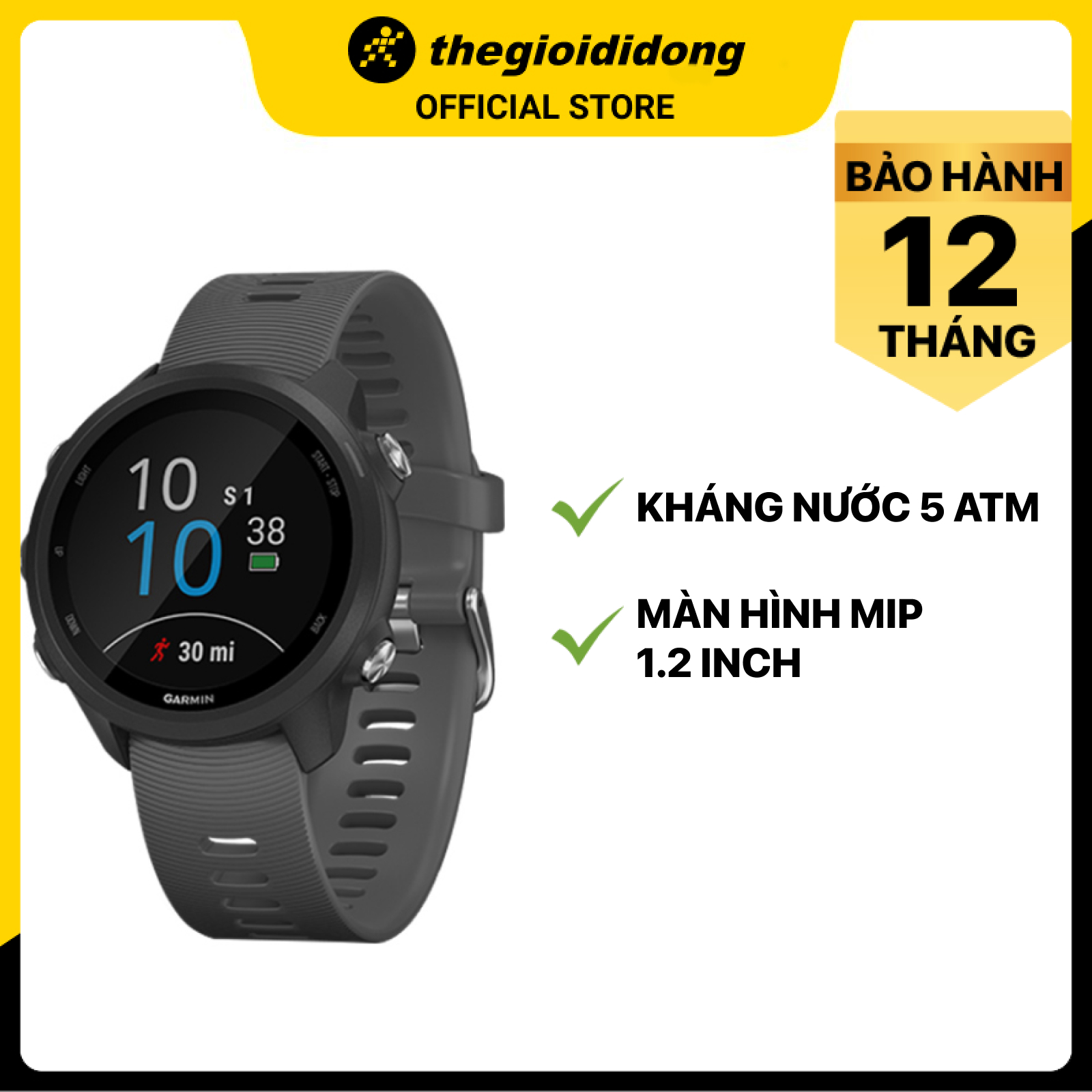 Đồng Hồ Thông Minh Theo Dõi Vận Động Theo Dõi Sức Khỏe Garmin Forerunner 245 - Hãng chính hãng