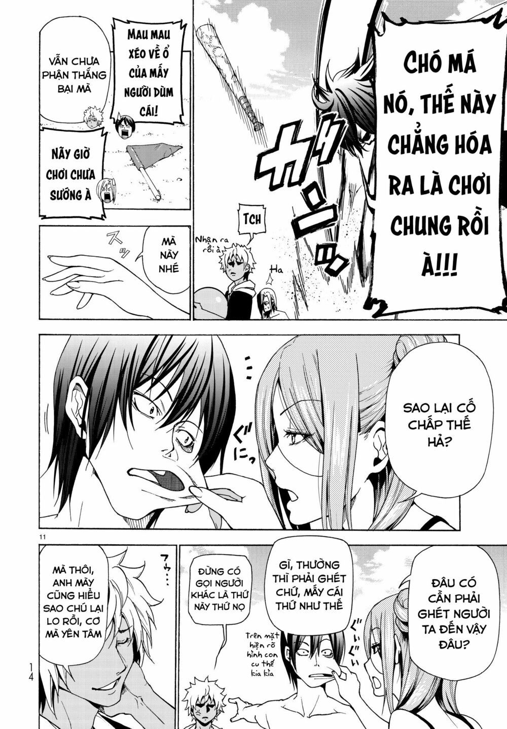 cô gái thích lặn - grand blue chapter 42 10