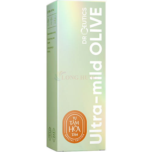 Nước tẩy trang DrCeutics Ultra-Mild Olive Cleansing Water (310ml/500ml) - Hàng chính hãng