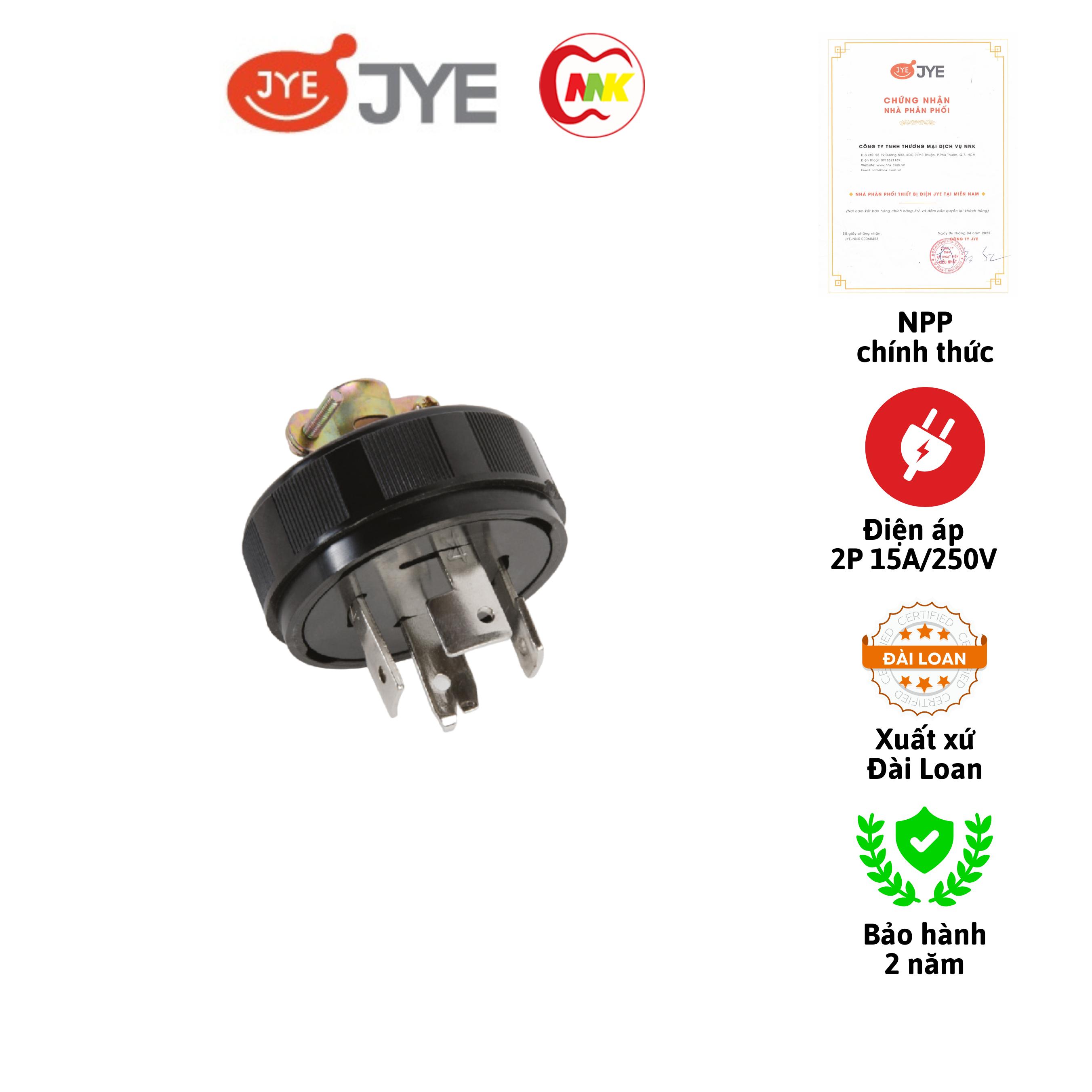 Phích cắm điện Locking 4 chấu JY-7420 JYE - Hàng Chính Hãng