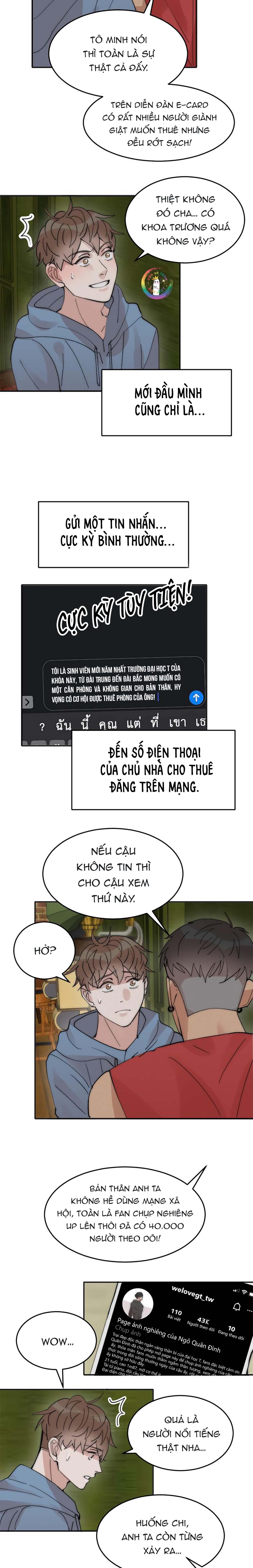 Đàn Anh Sói Ca Cùng Phòng Của Tôi chapter 8