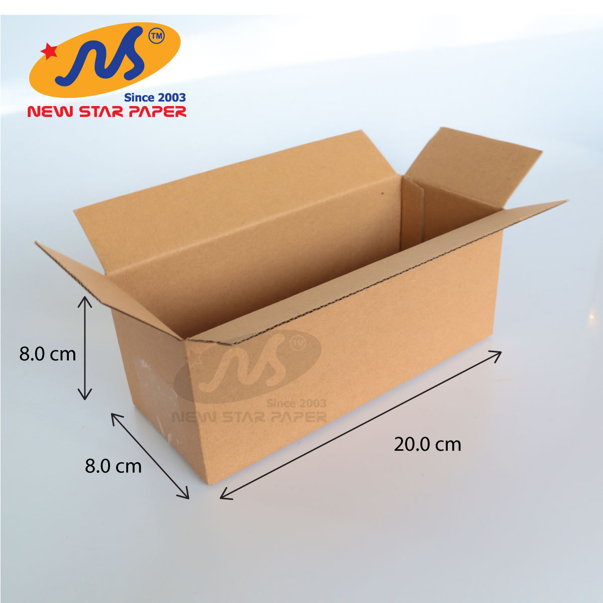 20x8x8cm - Combo 20 hộp giấy carton