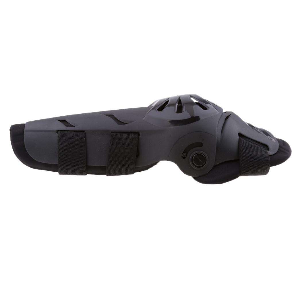 4Pieces Motorcycle Motocross Cycling Elbow and Knee Pads Protector Guard Armors Set Black