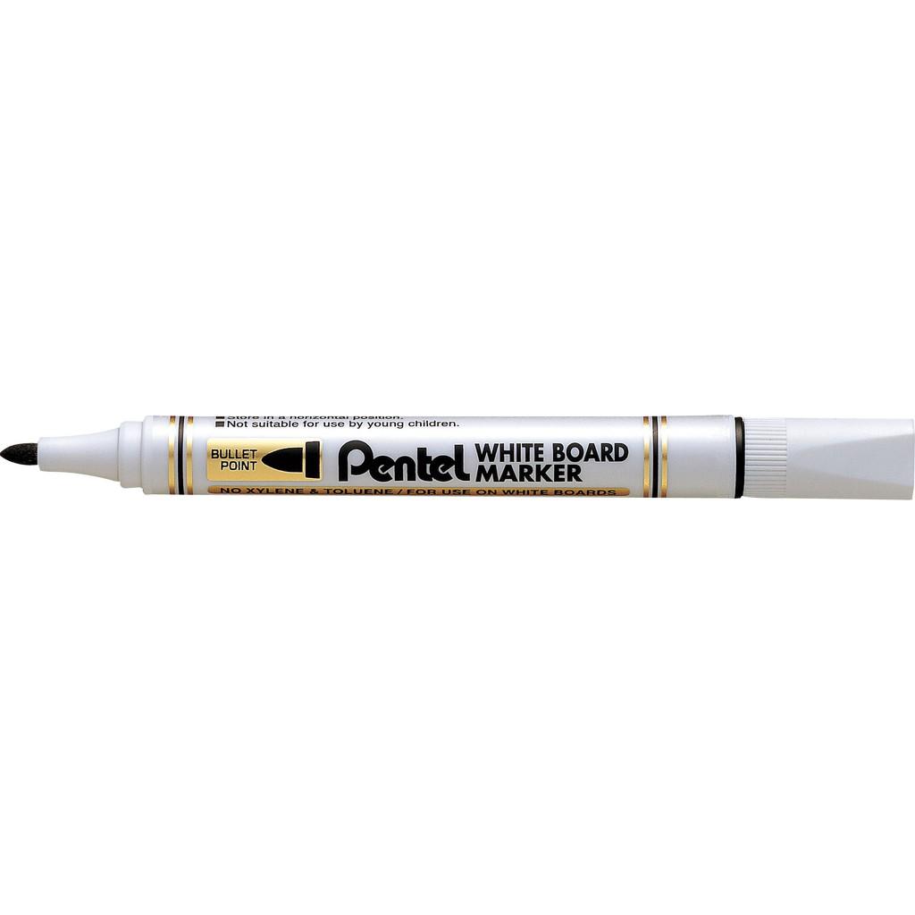 Bút Dạ Bảng Pentel MW85 | Màu Mực Đậm, Nét Viết Êm | Chất Liệu An Toàn (3 Màu Mực)