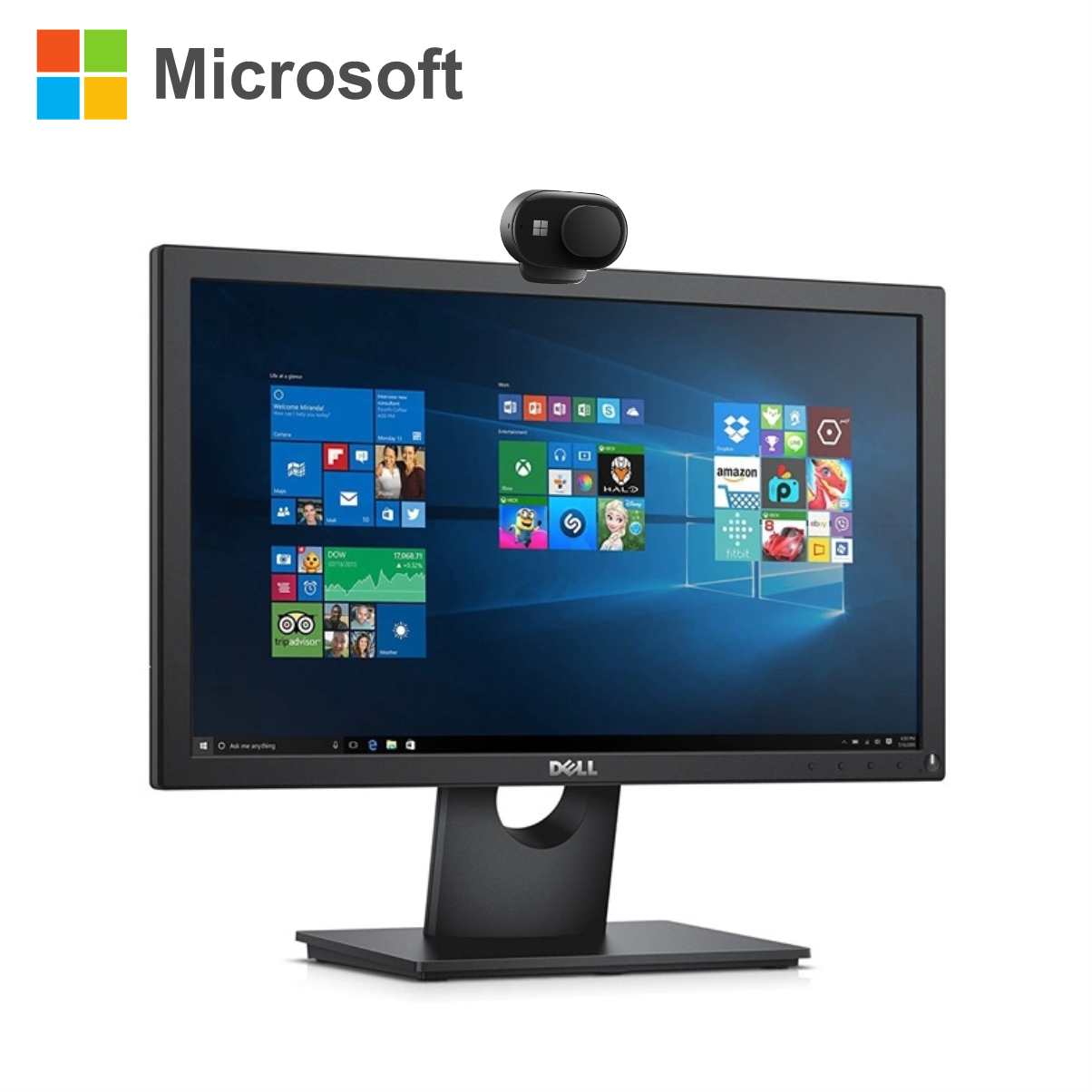 Webcam FullHD 1080p HDR Microsoft Modern Góc Rộng Đến 78 Độ - Hàng Chính Hãng