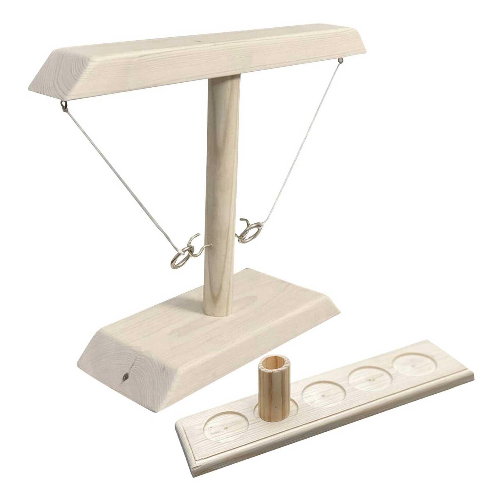 Bộ Đồ Chơi Ném Vòng Bằng Gỗ