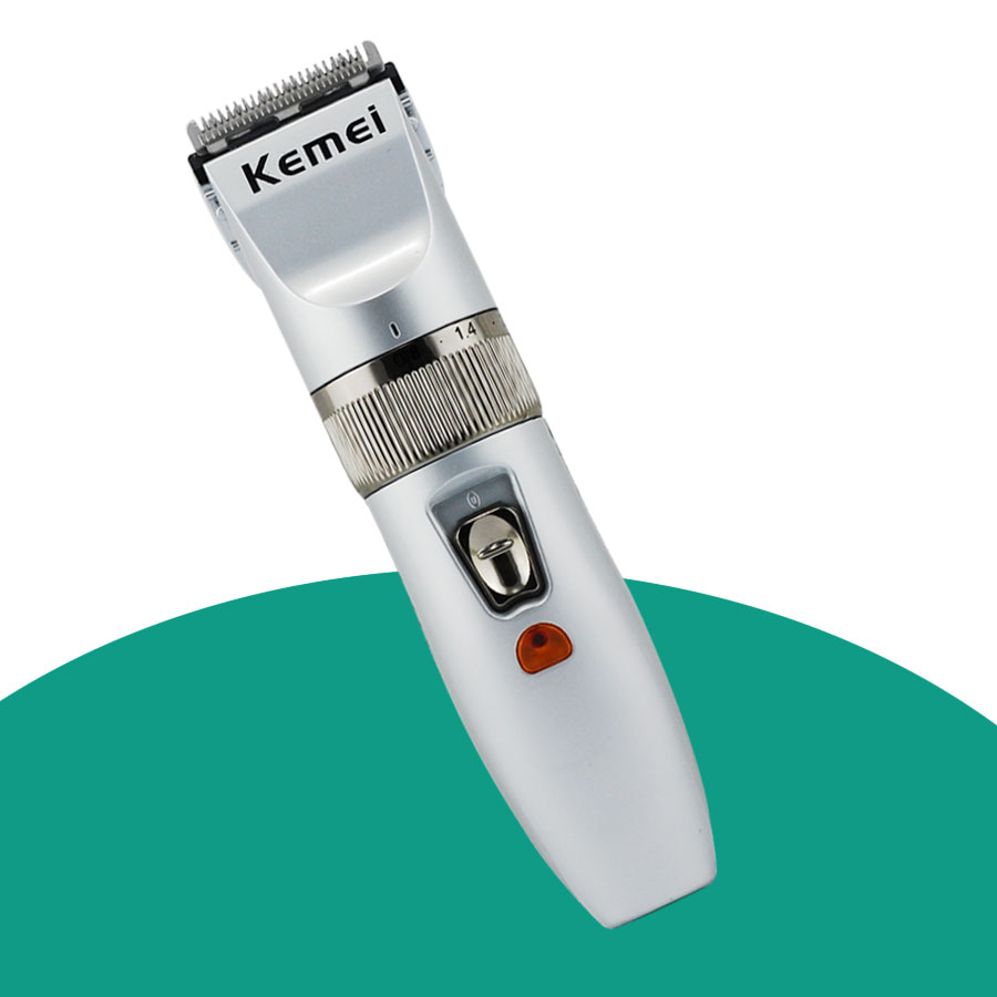 Tông đơ cắt tóc trẻ em KEMEI KM-27C điều chỉnh được độ dài lưỡi thích hợp sử dụng cắt tóc bé và người lớn