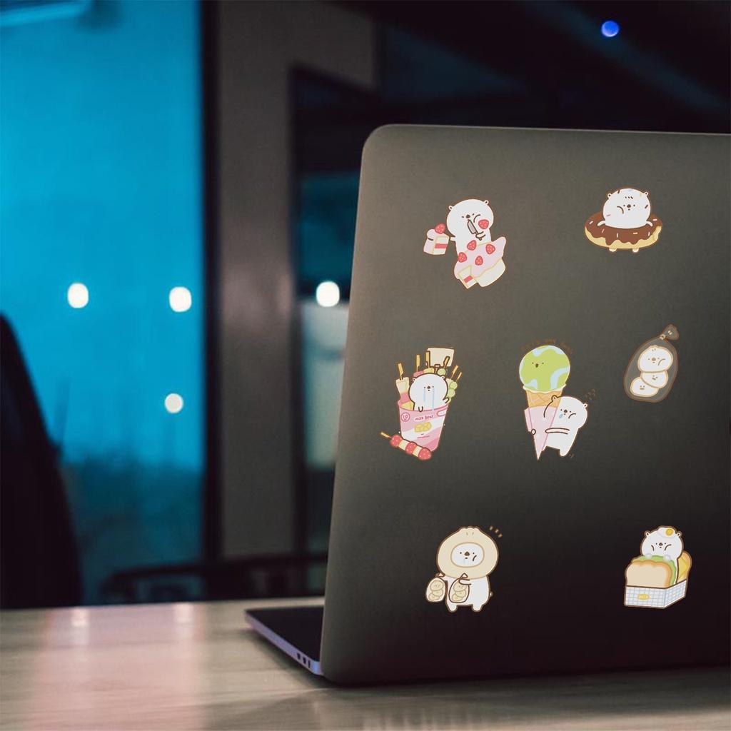 40 Sticker Dán Trang Trí Hình Đồ Ăn, Nhật Ký, Laptop, Điện Thoại