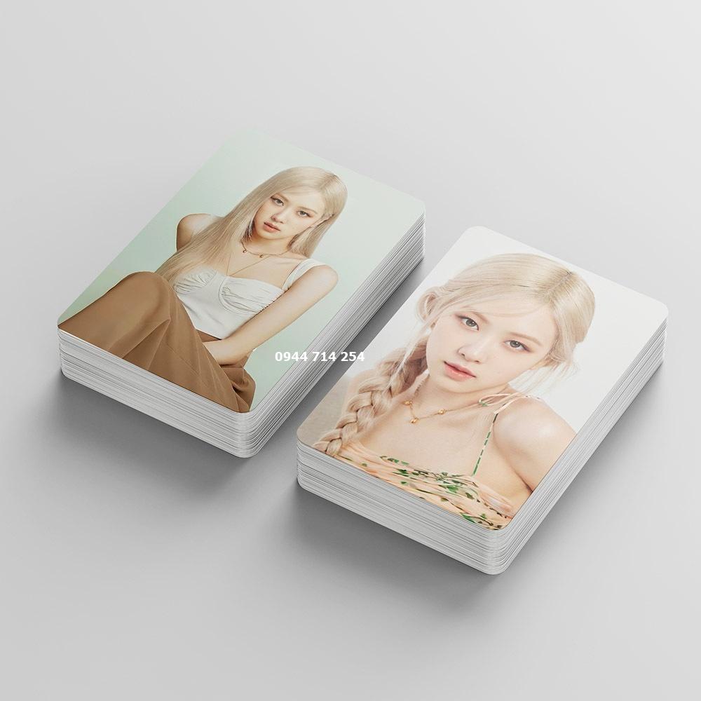 Trọn bộ 55 Card Rosé Blackpink Lomo Rosé Solo 2022