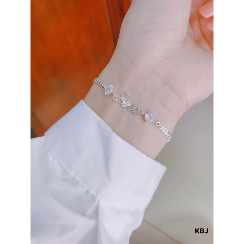 LẮC TAY BẠC TA CHỮ LOVE