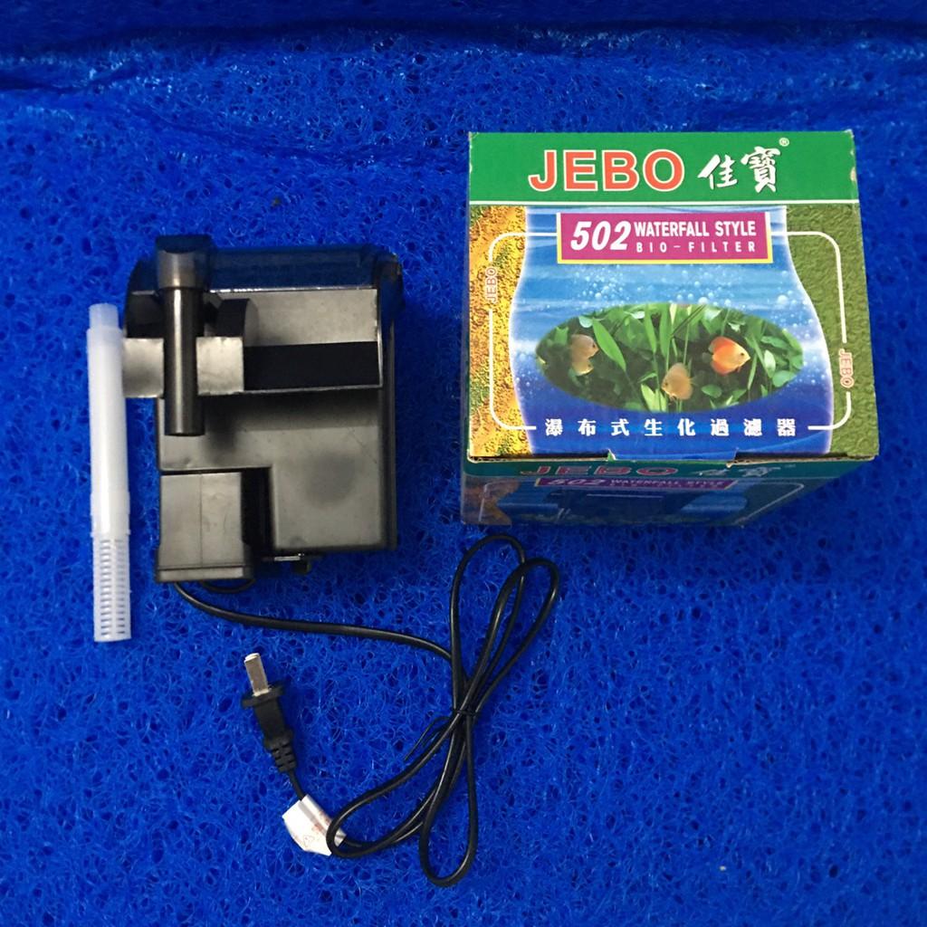 MÁY LỌC THÁC NHỎ GỌN CHO BỂ CÁ MINI, ĐỂ BÀN JEBO 501 - 502 - 503
