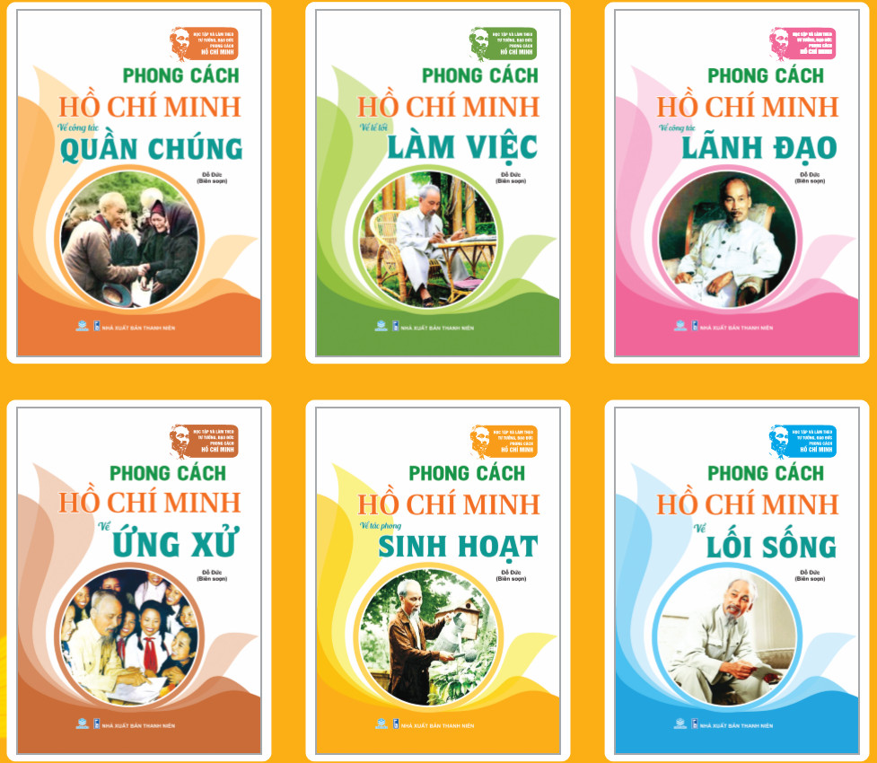 Sách -Combo 6 cuốn Phong Cách Hồ Chí Minh - ndbooks